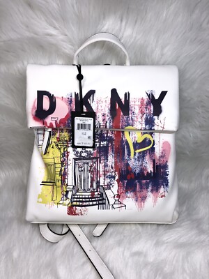 dkny tilly graffiti backpack
