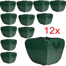 12x Kofferraum Behälter Transport Container Garten Rasen Abfall Laub Sack Posten