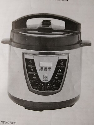 #ad 6 Quart Multi Use Pressure Cooker $39.99