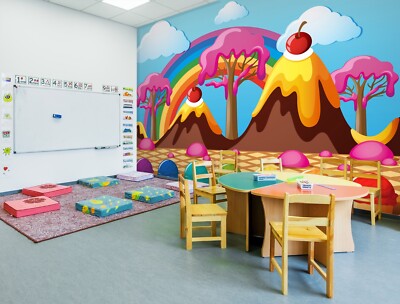 3D Dessert 1084 Wallpaper Mural Paper Wall Print Indoor Murals CA Sinsin