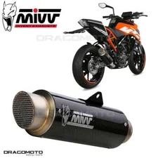 Exhaust KTM RC 125 2019 2020 MIVV Gppro Carbon
