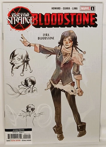 The Death of Doctor Strange | BLOODSTONE #1 | Ig Guara 2nd Print Variant Cover