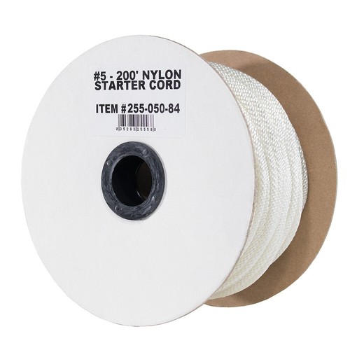 100% Nylon Starter Cord - Hard Lay Nylon Fiber Rope - Stable Durable Repair Cord - Picture 6 of 9