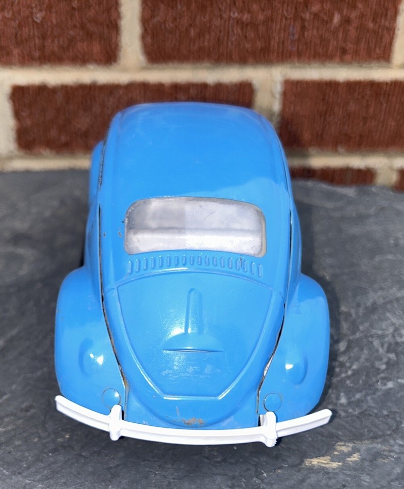 Vtg Metal Tonka VW Volkswagon Bug Beetle Car Blue 52680 Toy Pressed