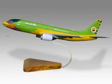 Boeing 737-400 Nok Air Desk Wood Airplane New Model Large Scale 1/100