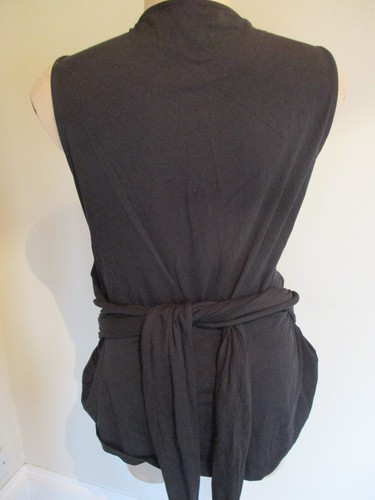 SERAPHINE MATERNITY NURSING BLACK SKIN TO SKIN WRAP TOP SIZE XXL UK 20-22 BNWT - Picture 3 of 3