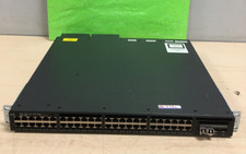 Cisco WS-C3650-48FD-E 3650 48 Port Full PoE 2x10G Uplink IP Services TESTED