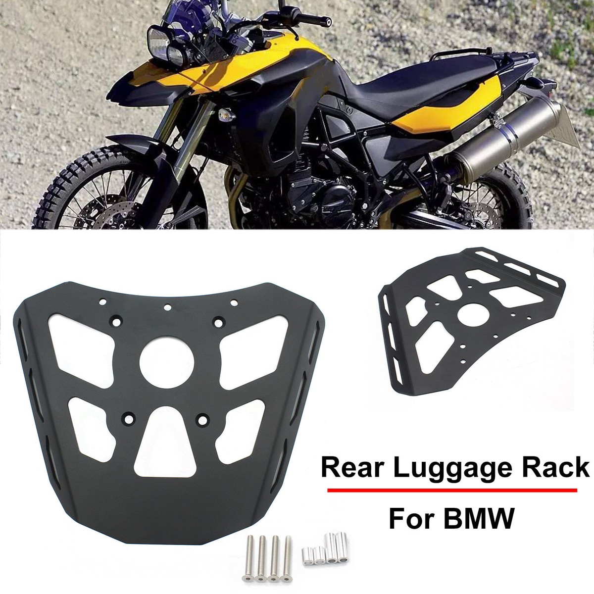 Rear Luggage Rack For BMW F650GS F800GS/ADV F700GS Cargo Rack