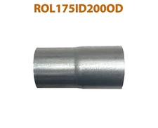 1 3/4” 1.75" ID to 2” OD Universal Exhaust Pipe to Component Adapter Reducer