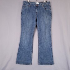 Signature Levi Strauss  Co Women's Denim Pants Low Rise Bootcut Misses Size 14M
