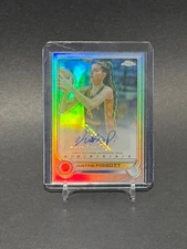 2022 Topps Chrome McDonald's #CA-JPI Justine Pissott Refractor Auto Vanderbilt