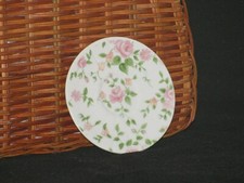 Delton REPLACEMENT SAUCER for Children's Porcelain Tea Set PINK CHINTZ