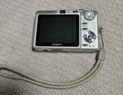 Sony Cyber-Shot DSC-W50 6.0MP Digital Camera Silver (PARTS