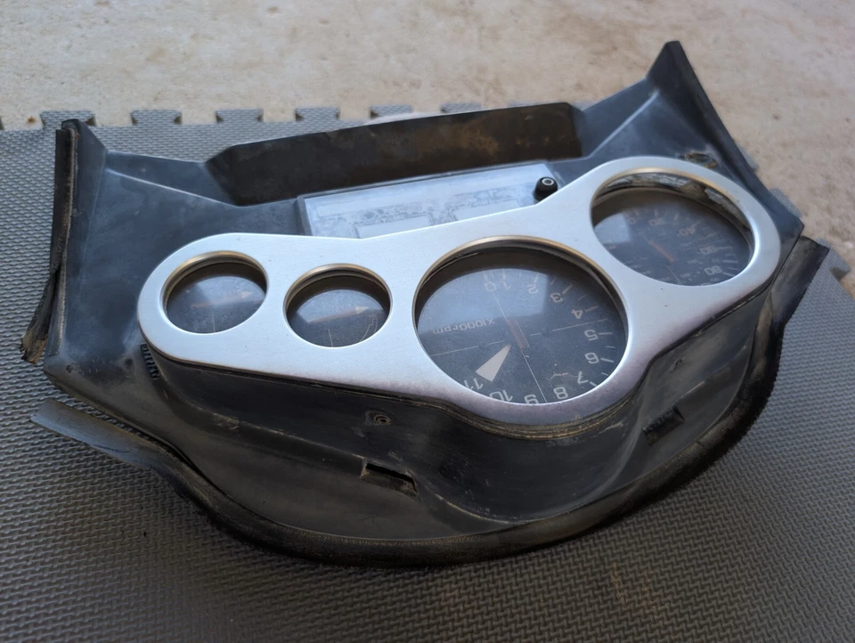 1984 Honda VF1000 Interceptor OEM Speedometer RPM Fuel Gauge Cluster Assembly Foto 3 de 4