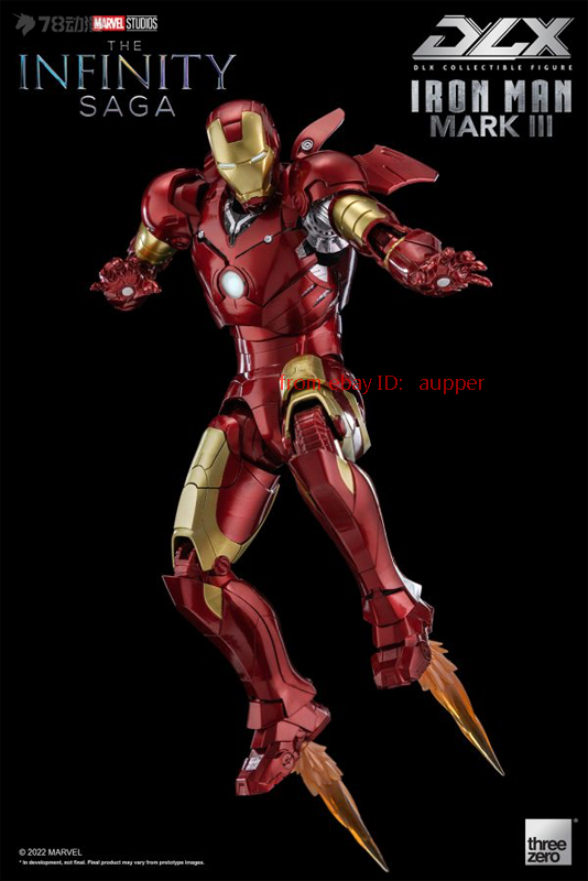 Threezero 3a Dlx Series Iron Man Mk3 Marvel Studios:The