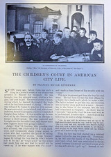 1905 Ben Lindsey The Kid Judge of Denver Colorado Children's Court