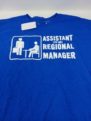 Ripple Junction The Office Assistant (To The) Regional Manager T-Shirt Choose Sz