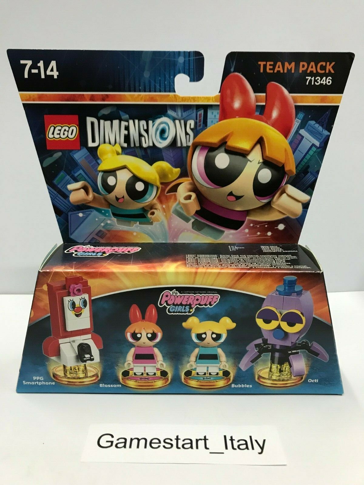 LEGO DIMENSIONS TEAM PACK 71346 - THE POWERPUFF GIRLS - NUOVO SIGILLATO