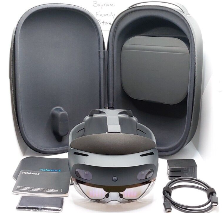 Microsoft NJX00001 HoloLens 2 Smart Glasses VR Headset Device Black 889842476866 eBay