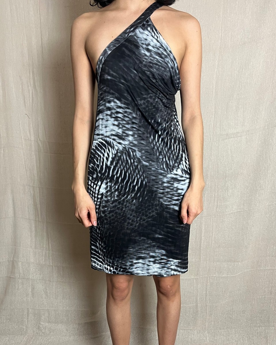 Gucci Spring 2000 Tom Ford Era Print Dress SZ42 Great Condition