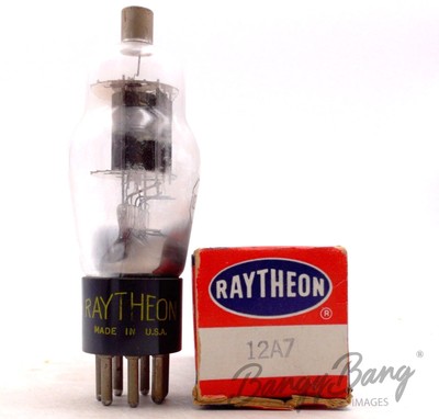 Raytheon 12A7/CV909/NU-12A7 Half Wave Rectifier Pentode Audio Vacuum Tube Valve-