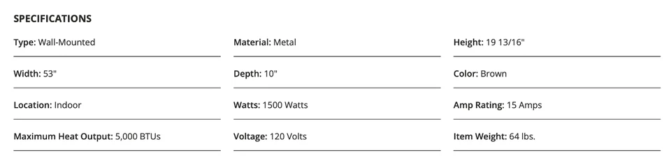 Napoleon Stylus Steinfeld Wall Hanging Electric Fireplace, NEFP32-5320BW - Image 2 of 4