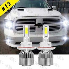H13 LED Headlight Bulbs for Dodge Ram 1500 2500 3500 2006-2012 High Low Beam Kit