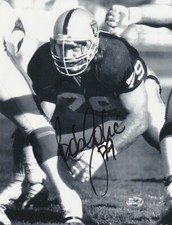 BOB GOLIC  OAKLAND RAIDERS   ACTION SIGNED 8x10