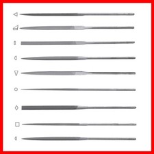 Dick Nadelfeilen 100 mm lang, unterschiedliche Querschnitte zur Auswahl