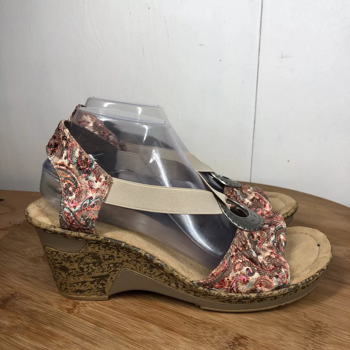 Rieker floral sandals store