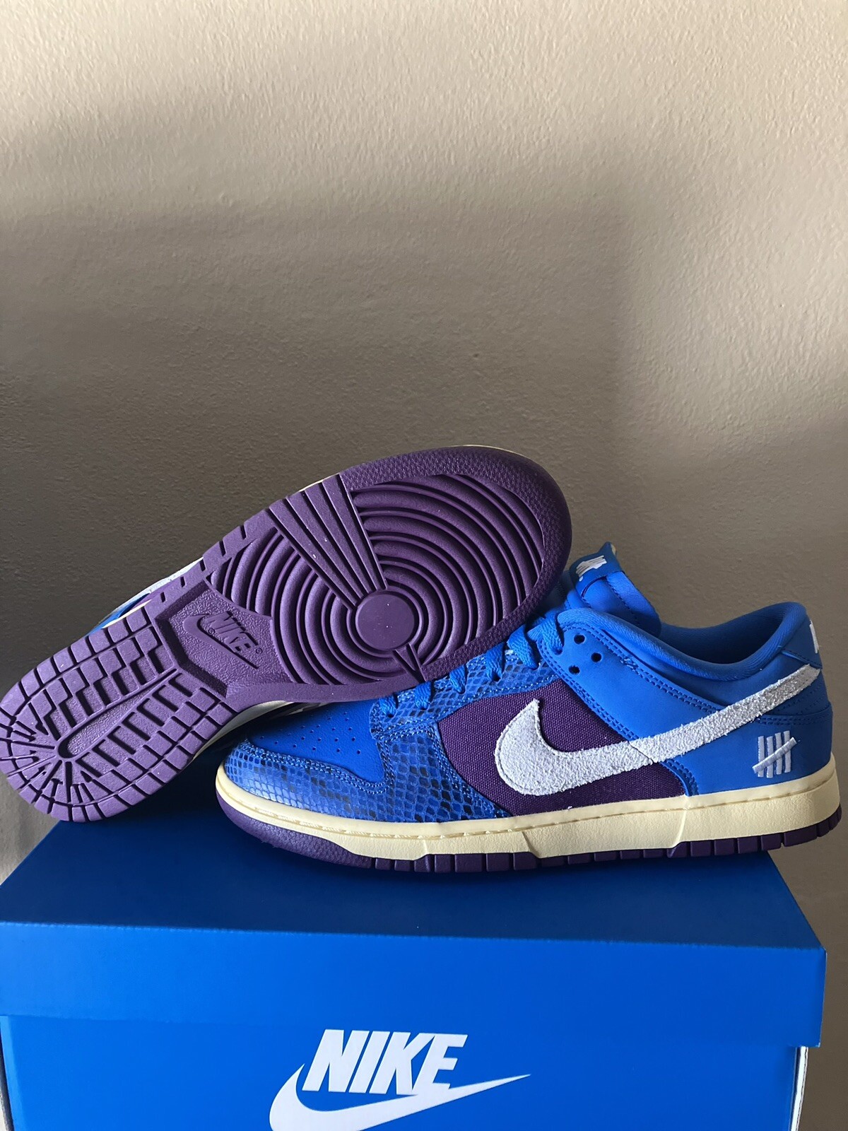 Size 10.5 - Nike Dunk Low SP x Undefeated Dunk Vs AF1 image 3