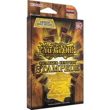 Quarter Century Stampede Collection Yu-Gi-Oh TCG 3 Booster Pack Tuck box Yugioh