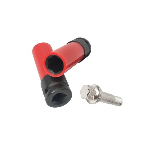 Lug Nut Socket Flower Design Replacement for Mercedes S Series 4218 Q6X2 - Picture 9 of 10