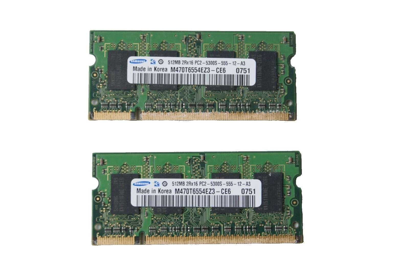 Samsung SO-DIMM DDR2 SDRAM Computer Memory (RAM)