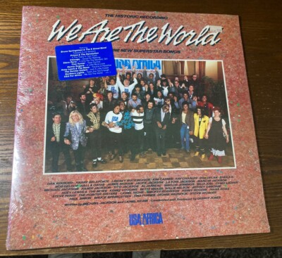 We Are The World Lp-Sealed/New!/1985/Michael Jackson/w/Hype Sticker/Columbia!