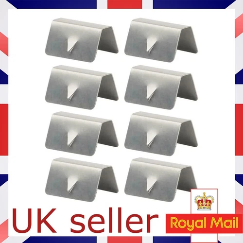 8x Wind Deflector Clips for Heko G3 SNED Car Window Channel Replacement UK
