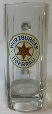 vintage WURZBURGER HOFBRAU beer mug ~ 6 inches