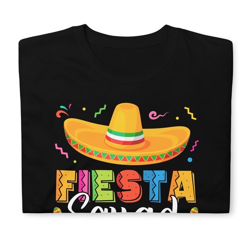 Cinco De Mayo Mexican Fiesta 5 De Mayo Fiesta Squad Funny Unisex T-Shirt - Picture 2 of 9