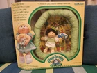 Vtg Rare NRFB Cabbage Patch Kids Pin-Ups 1983 Minni Chrissie Garden Doll 3934