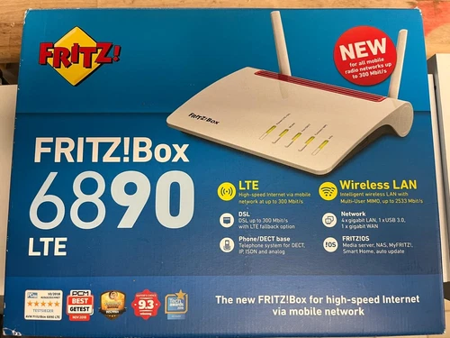 FRITZ!Box 6890 LTE V2  – High-End Router für LTE & DSL