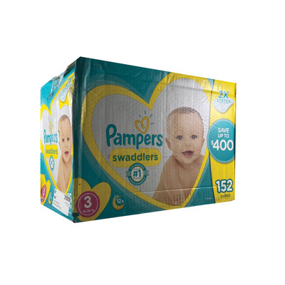 pampers swaddlers mega box