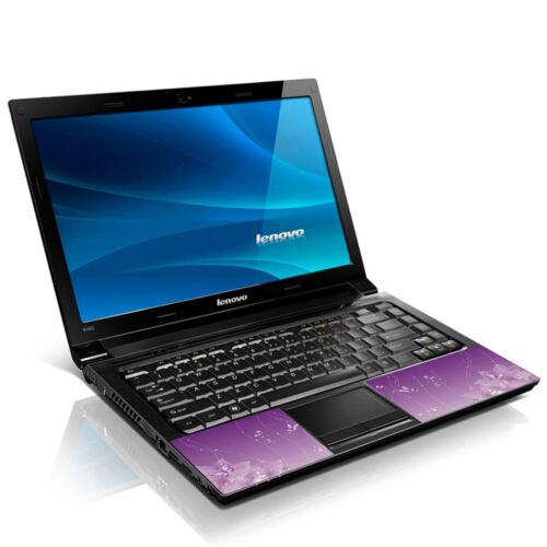 Laptop Skin Sticker Decal Cover Pink Butterfly for Notebook Apple Asus 13-16 in - Picture 2 of 4