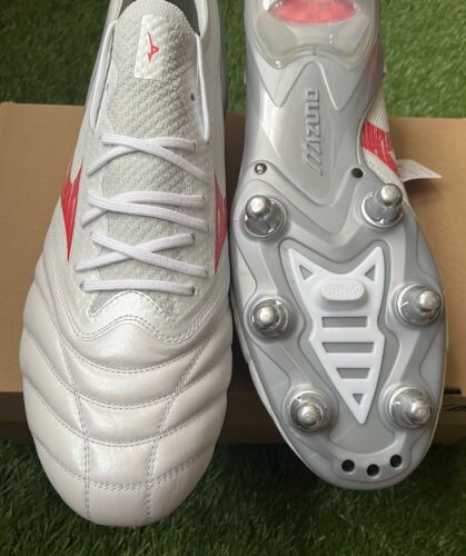 Mizuno Morelia Neo IV Elite SG Rugby Boots Size UK 10 Brand New In Box - Picture 3 of 13