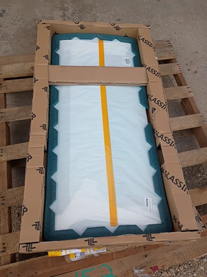 #ad John Deer Excavator Cab Window Glass P240927 TSA JD4651654 Front Lower $130.00