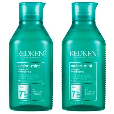 Redken Amino-Mint Shampoo 2x 300ml Set