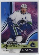 2021-22 Upper Deck Synergy Exceptional Stars Blue 176/299 JT Miller #ES-JM 14hk