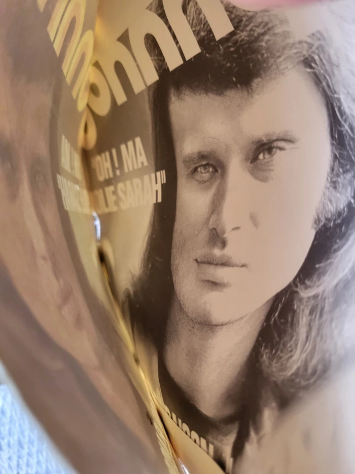 D -Johnny Hallyday Oh ! Ma Jolie Sarah  SP 45T  Imprimé a L'intérieur ULTRA RARE - Photo 2/4
