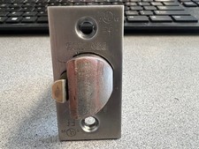 USED SCHLAGE DEAD LATCH GRADE ONE US26D LOOK CAREFULLY AT PICTURES D SERIES