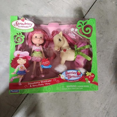 2007 Berries To Blossoms Strawberry Shortcake And Berry Pretty Pony New Sh