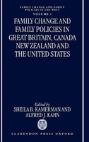 Sheila B. Kamerman (U. A.) | Family Change And Family Policies In Great...